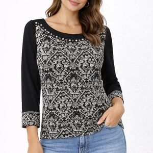 𝅺STYLIZED Fashion Top With Studs Made In India🌻